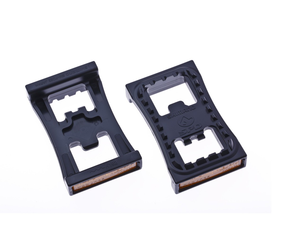PIÈCE DE RECHANGE POUR PÉDALES, Plateforme de pédale Shimano PD22 avec réflecteur