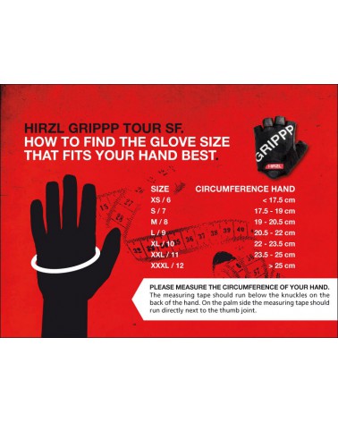 Guantes Hirlz Grippp Confort FF