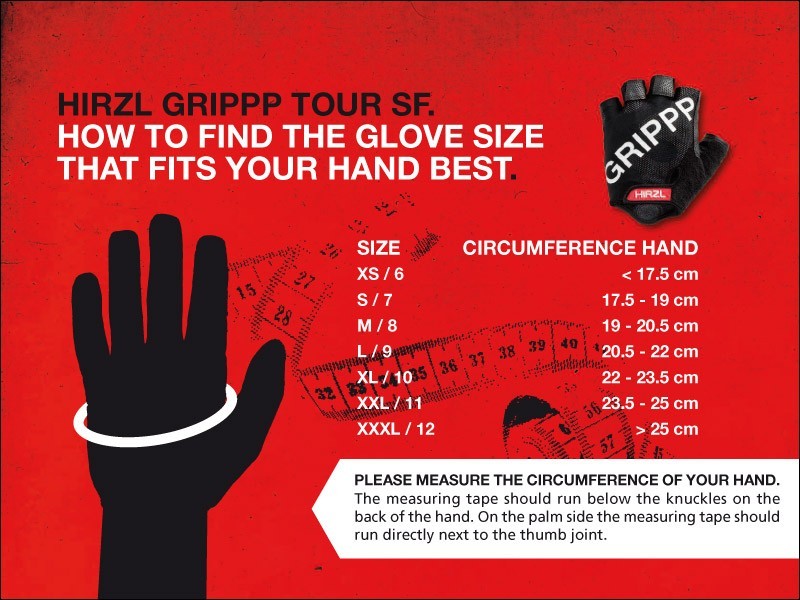 Guantes Hirlz Grippp Confort FF