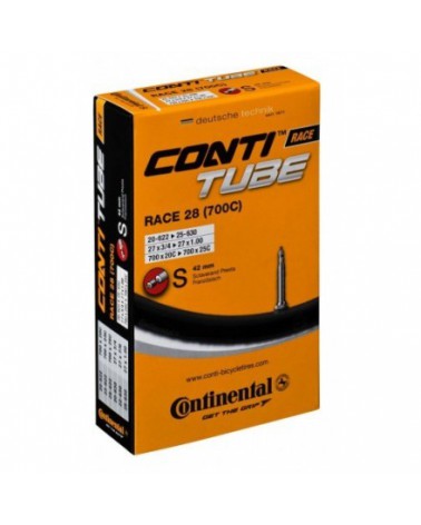 Camara Continental Race 700x20-25c Presta 42mm
