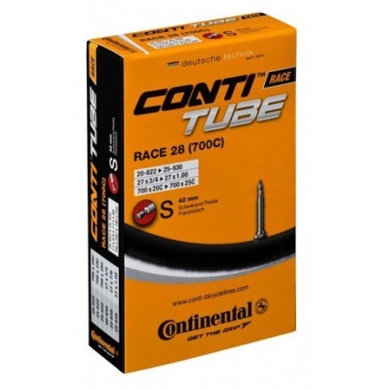 Camara Continental Race 700x20-25c Presta 42mm
