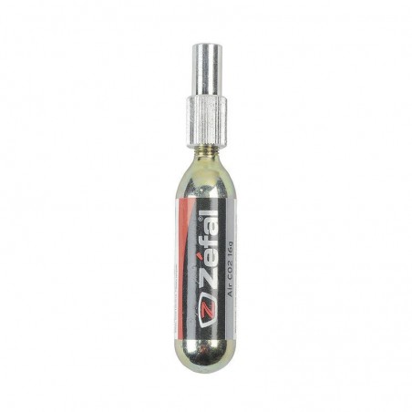 Adaptador inflado CO2 Zefal con bombona 16grs