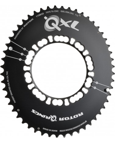 Plato Rotor Qring QXL 5 Tornillos 110 Bcd Exterior