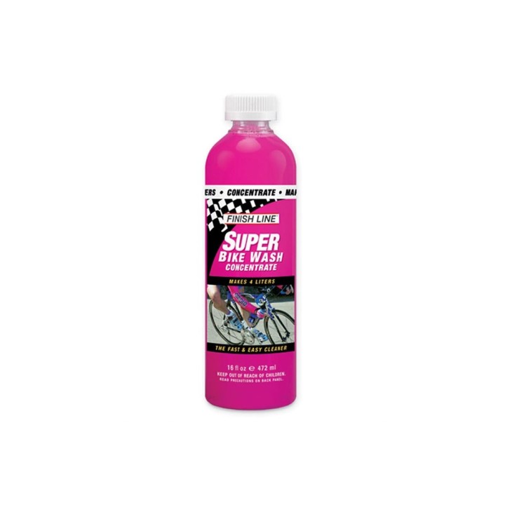 DESENGRASANTES, Limpiador Finish Line concentrado Super bike 16oz.
