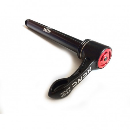 Cierre de rueda delantero Kcnc 15mmx100 Shimano E-Thru/Fox Negro
