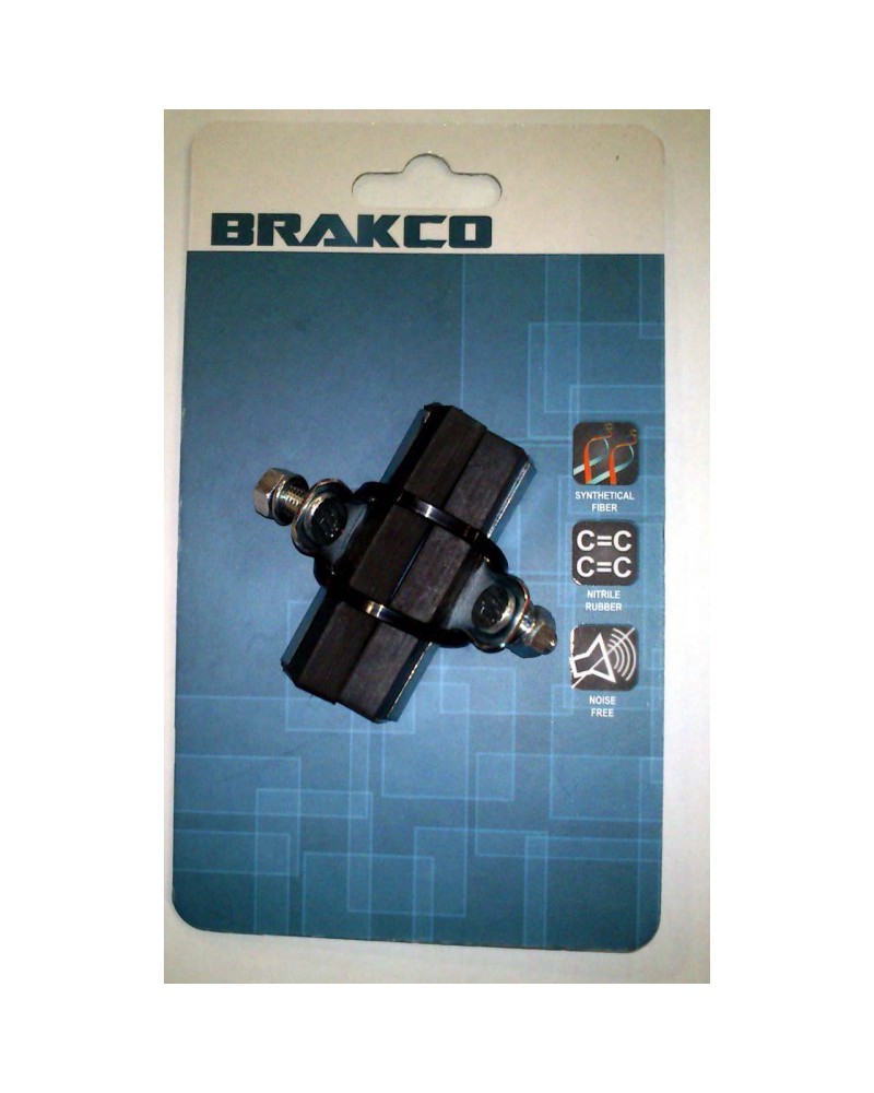 Pastillas de freno Brakco Paseo y Carretera varilla