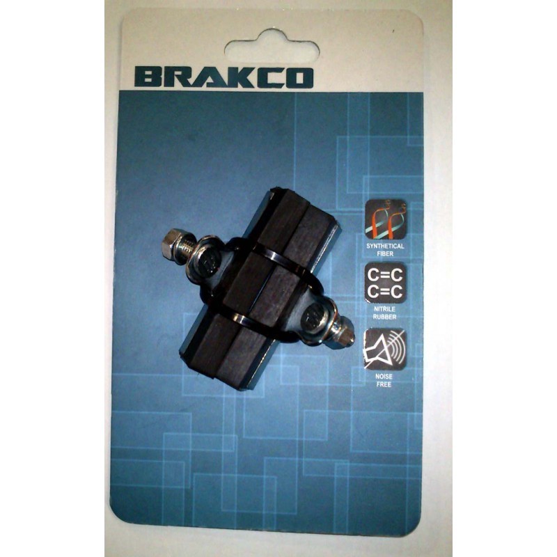 Pastillas de freno Brakco Paseo y Carretera varilla