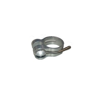Brida Sillín Carbon Ti 34.9 Plata