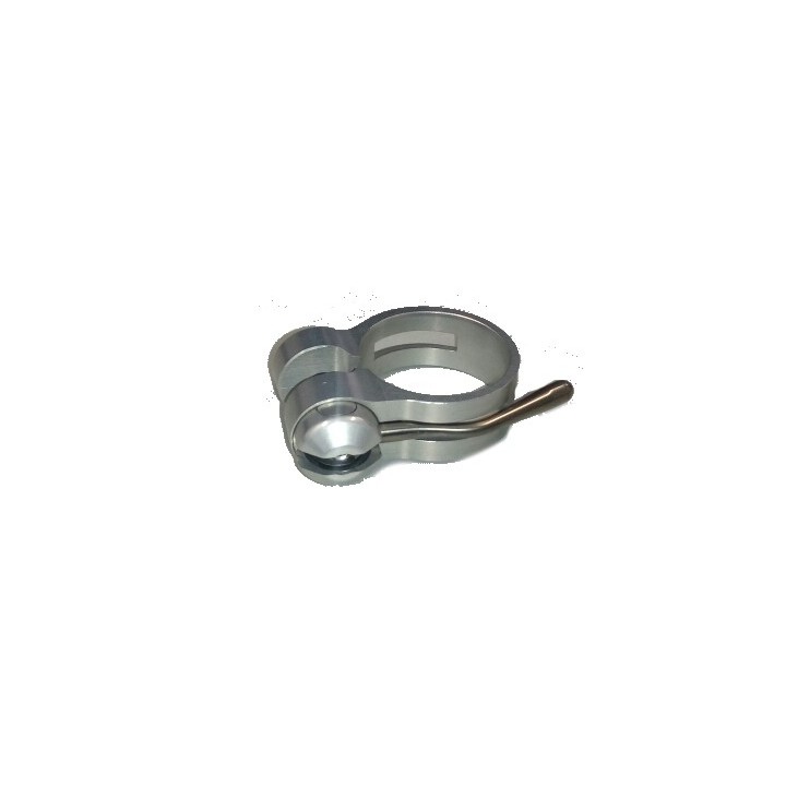 Brida Sillín Carbon Ti 34.9 Plata