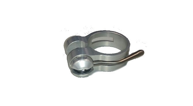 Brida Sillín Carbon Ti 34.9 Plata