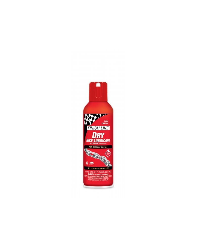 Lubricante Finish Line Teflón Seco Spray 240ml