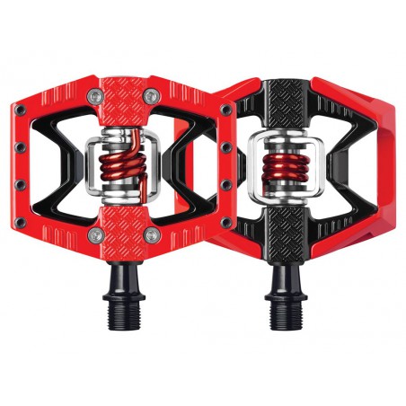 Pedal Crank Brothers DoubleShot 3 Rojo/Negro