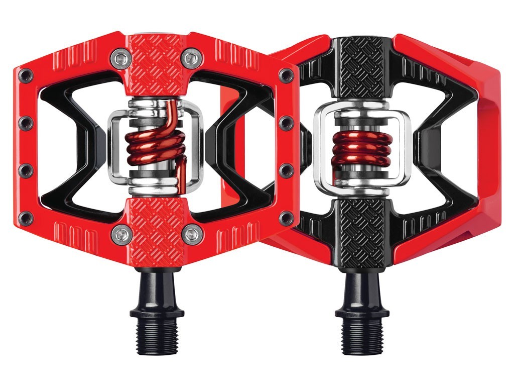 Pedal Crank Brothers DoubleShot 3 Rojo/Negro