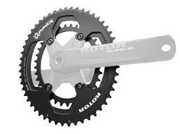Plato Rotor Qring 4 Tornillos 110 Bcd Interior para Rotor Aldhu 3D+ y Shimano Dura-Ace 2017