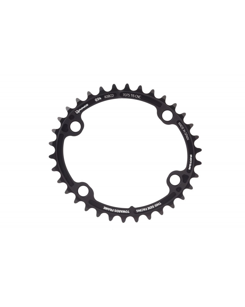 Plato Rotor Qring 4 Tornillos 110 Bcd Interior para Rotor Aldhu 3D+ y Shimano Dura-Ace 2017