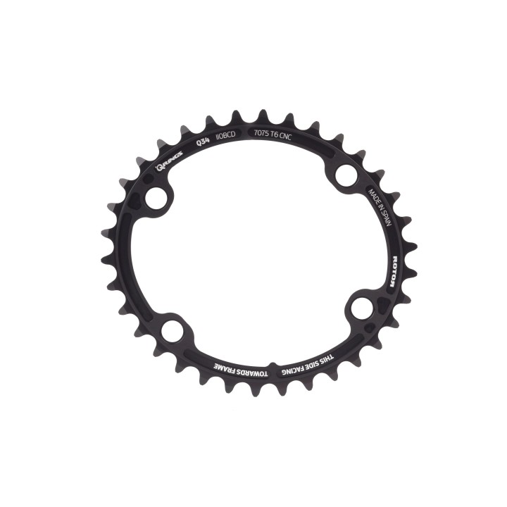Plato Rotor Qring 4 Tornillos 110 Bcd Interior para Rotor Aldhu 3D+ y Shimano Dura-Ace 2017