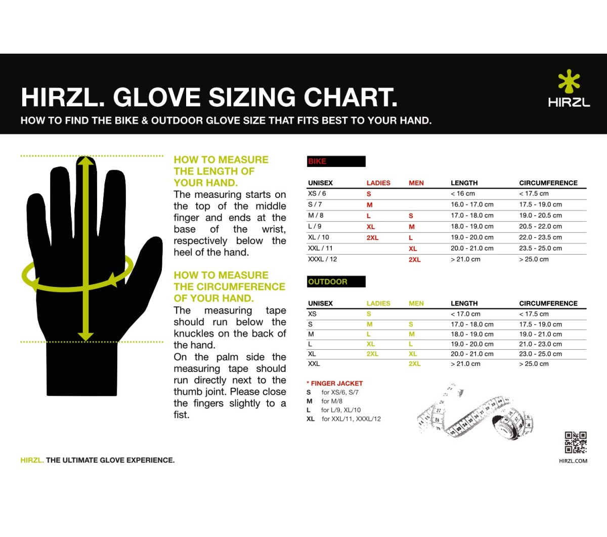 Guantes Hirlz Gripp Tour FF Negro