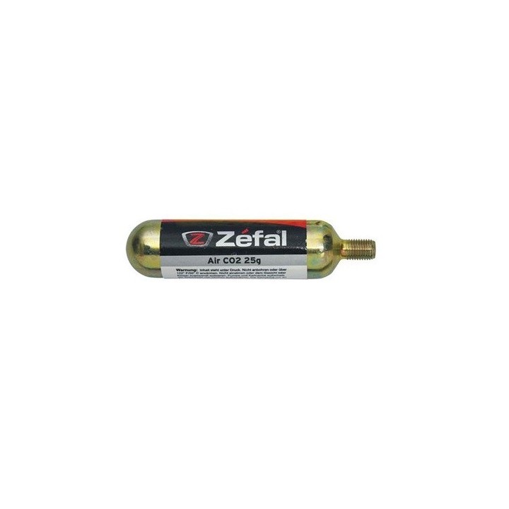 Bombona de CO2 Zefal 25 gramos.