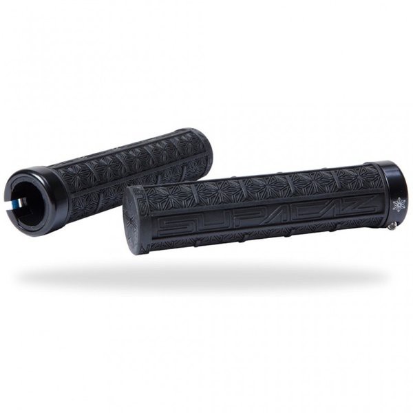 Puños Supacaz Lock-On Grizips Negro