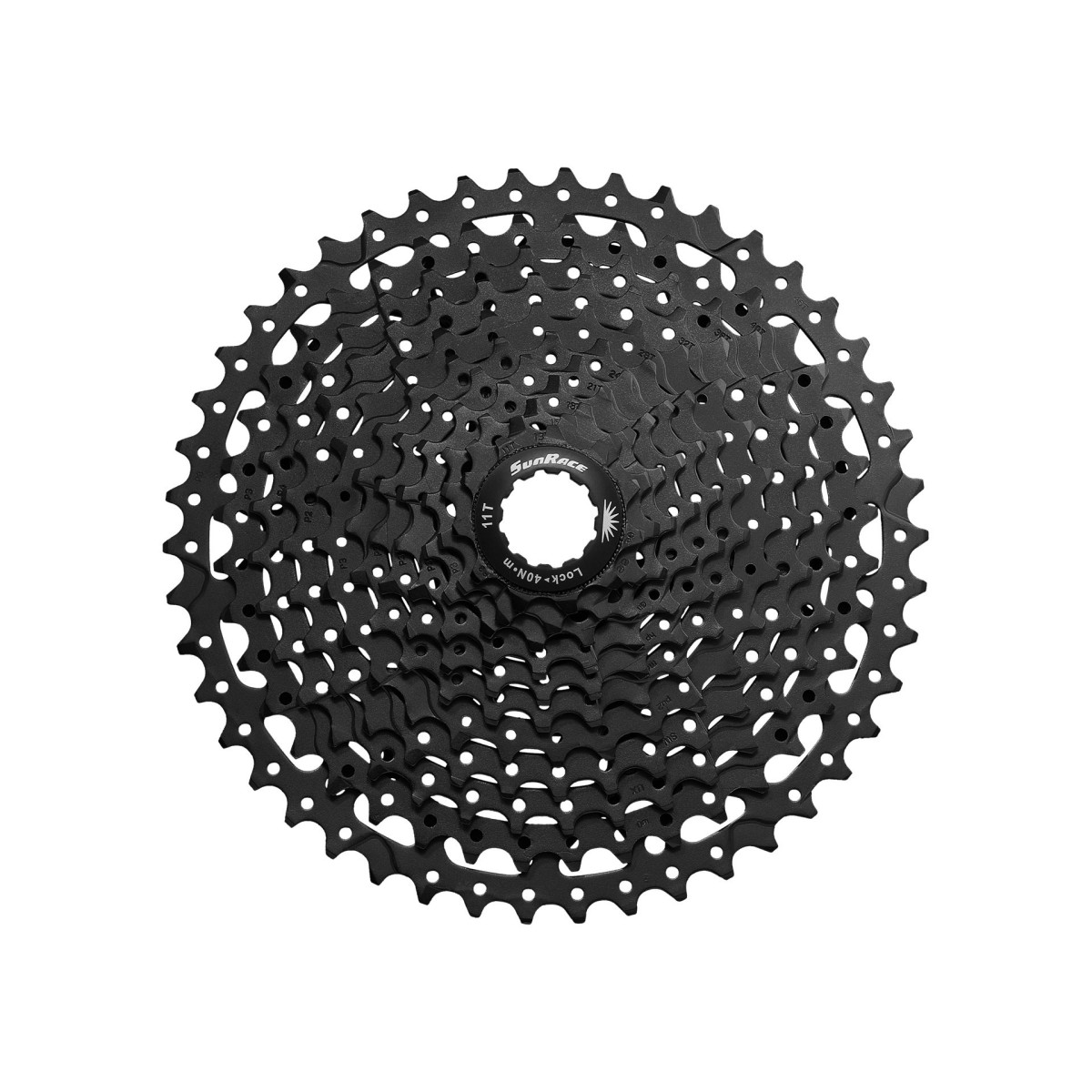 Cassette Sunrace CSMS8 11-46 11 velocidades Negro