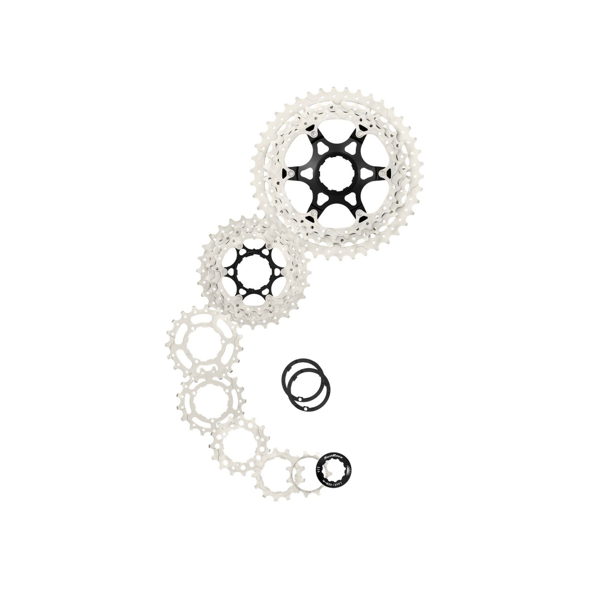 Cassette Sunrace CSMS8 11-46 11 velocidades Metalic Silver