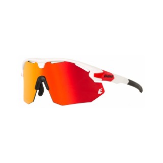 Gafas Eassun Giant Blanco Mate Lente Rojo|Gafas ciclismo