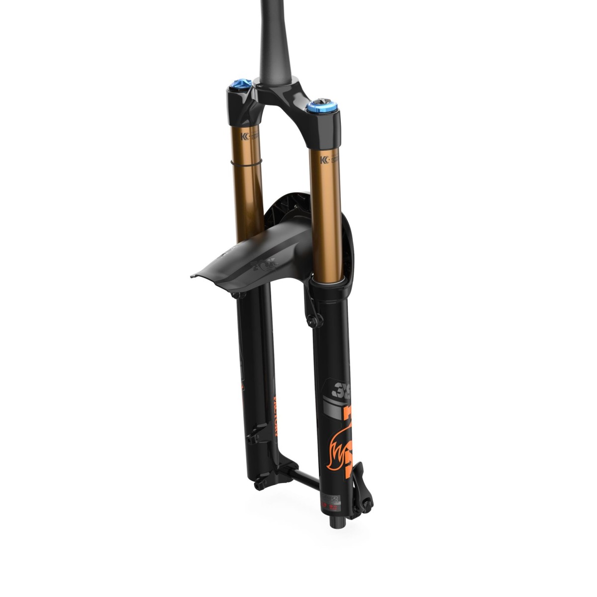 Guardabarros Delantero Fox 36-38 Black 2021 |guardabarros