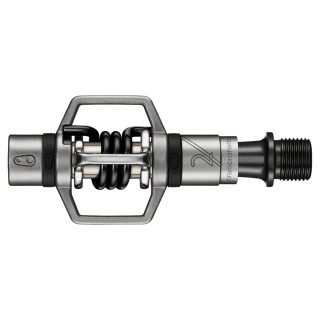 PEDALES BTT, Pedal Crank Brothers Egg Beather 2 Plata/Negro