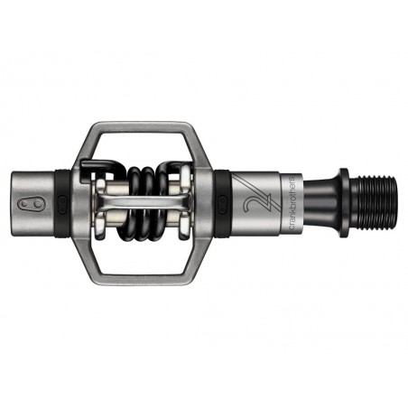 PEDALES BTT, Pedal Crank Brothers Egg Beather 2 Plata/Negro