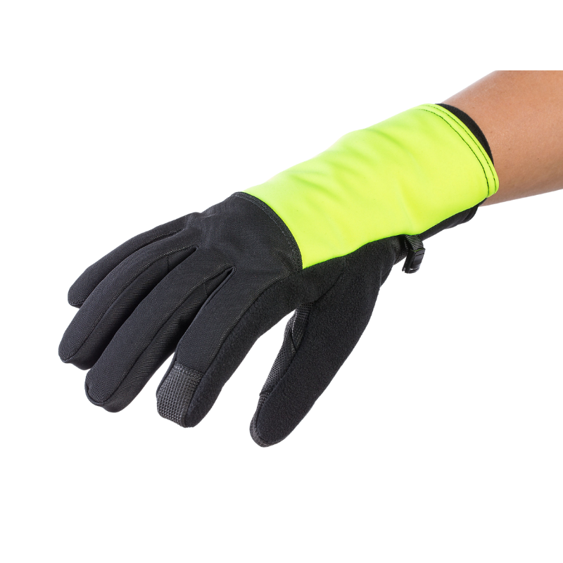 Guantes Largos Bontrager Velocis Softshell Mujer Amarillo Radioactivo