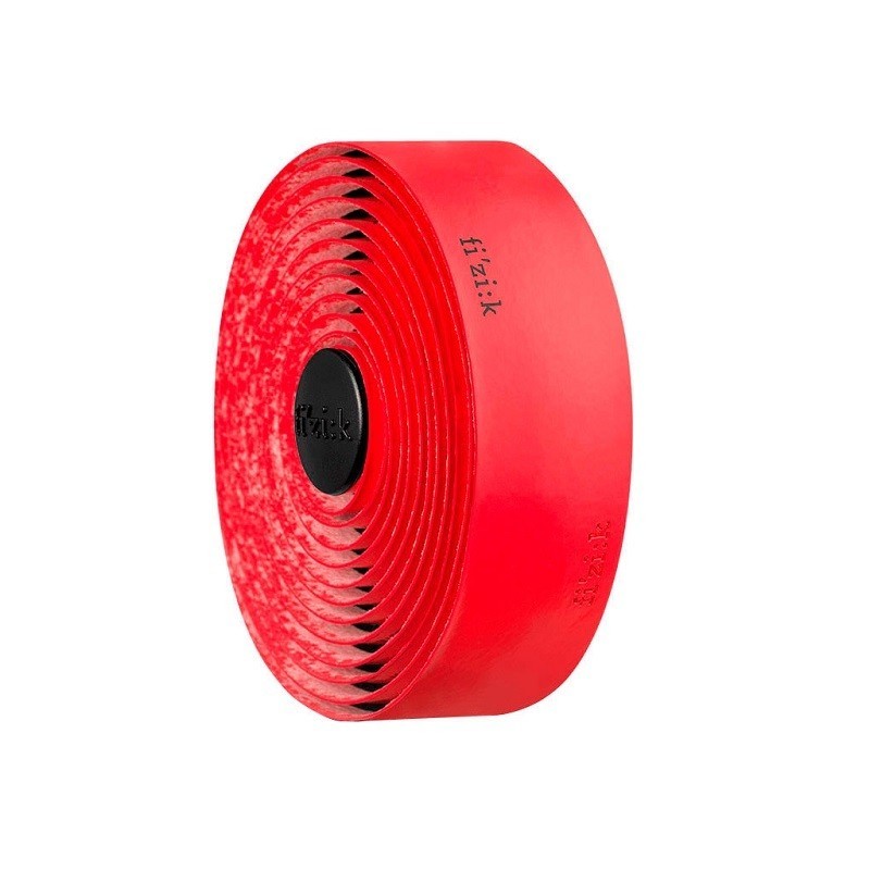 Cinta de manillar Fizik Terra Microtex Bondcush Tacky Rojo|cinta manillar