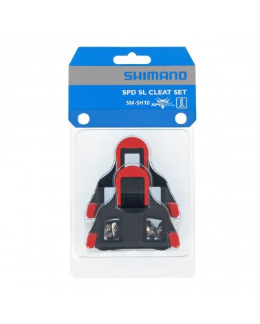 Calas Shimano SPD-SL SM-SH10 Rojo 0 Grados