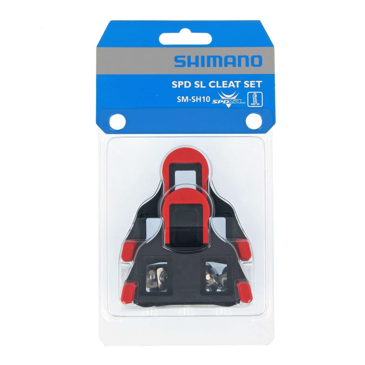 Calas Shimano SPD-SL SM-SH10 Rojo 0 Grados