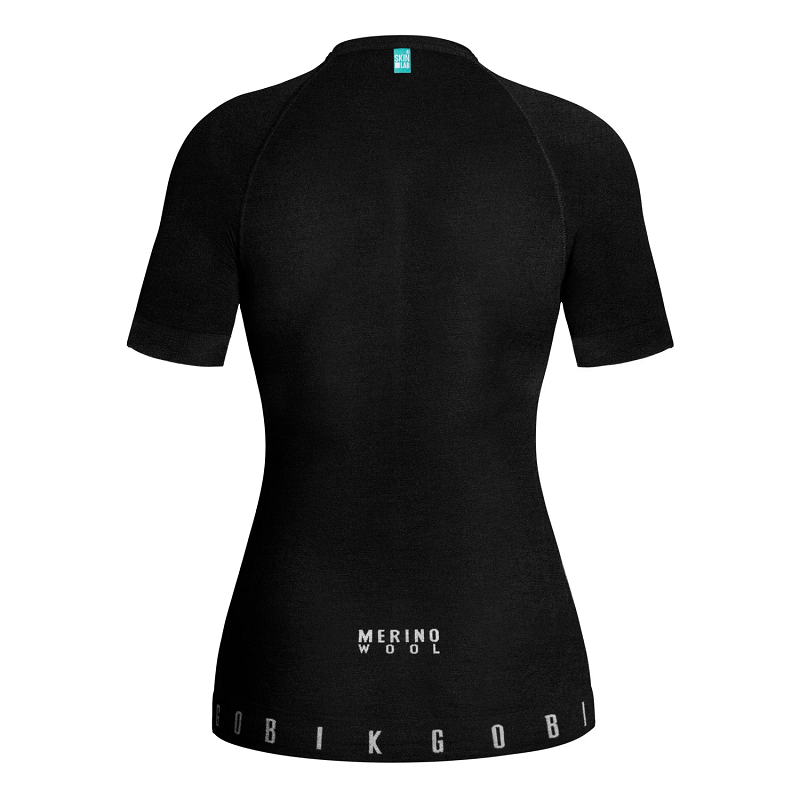 Camiseta Interior Manga corta Mujer Gobik Winter Merino|ropa interior Muejer ciclismo