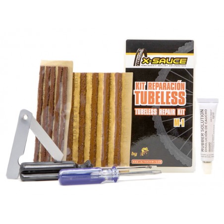 Kit reparador tubeless X-Sauce M-1|TUBELESS