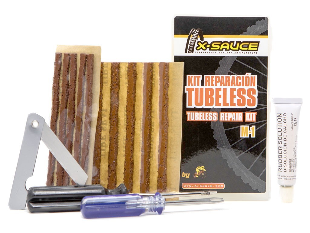 Kit reparador tubeless X-Sauce M-1|TUBELESS