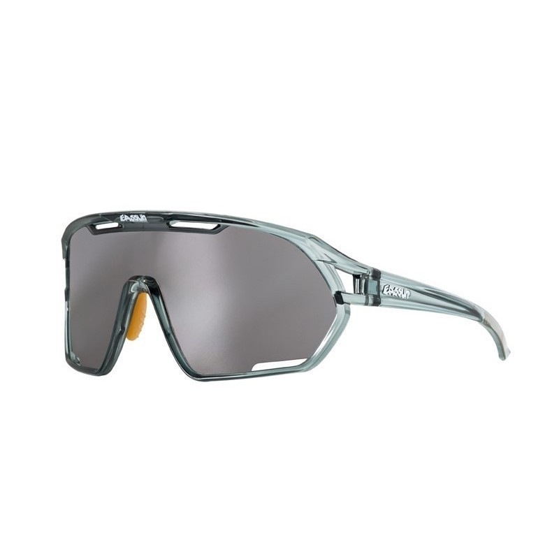 Lunettes Eassun Paradiso Gris Brillante Verres Smoke|Lunettes de cyclisme