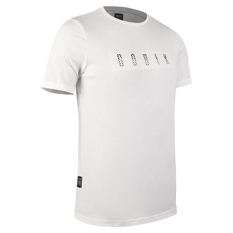 Camiseta Gobik Manga Corta Hombre After Ride Overlines White