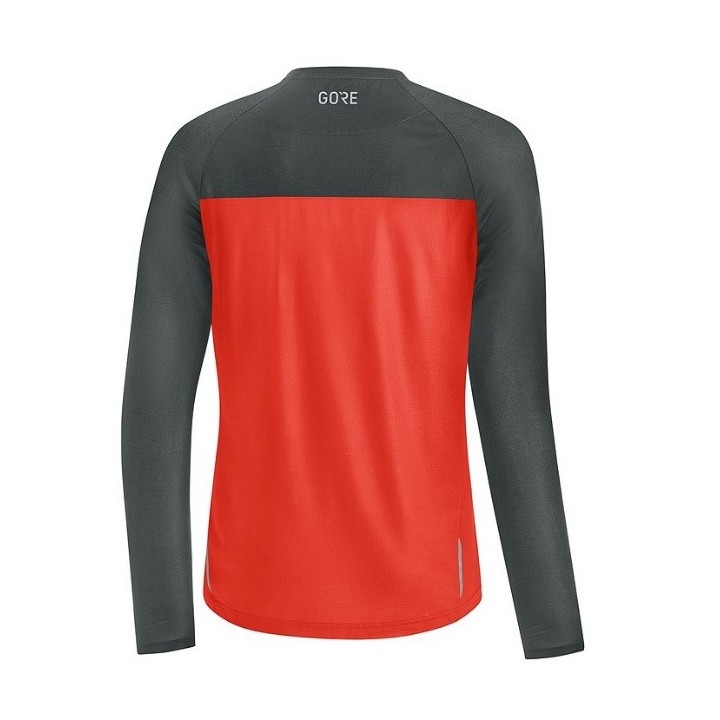 Maillot Gore Trail Manga Larga Fireball/Urban Gray|Maillot ciclismo|terrabike