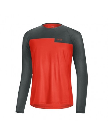 Maillot Gore Trail Manga Larga Fireball/Urban Gray
