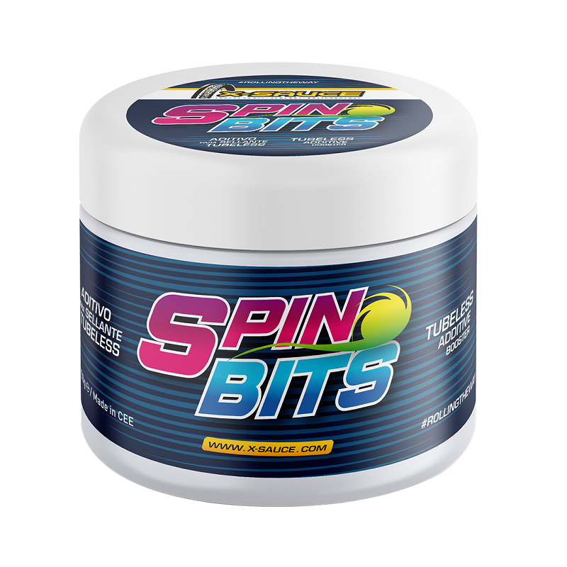 Additif pour scellant tubeless X-Sauce Spin Bits|TUBELESS