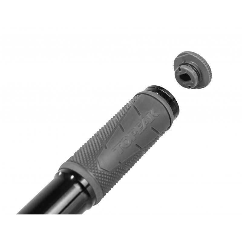 Inflador Mini Topeak RaceRocket HP 8 Bar Negro|Inflador Mini