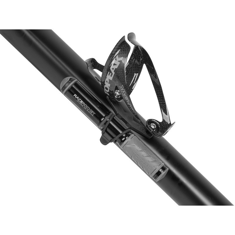Mini gonfleur Topeak RaceRocket HP 8 bars noir | Mini gonfleur