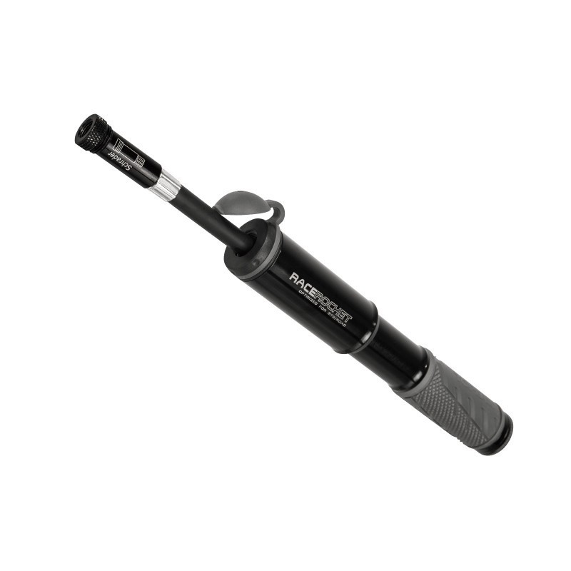 Inflador Mini Topeak RaceRocket HP 8 Bar Negro|Inflador Mini