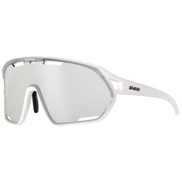 Lunettes Eassun Paradiso Blanco Plateado Verres photochromiques | Lunettes de cyclisme