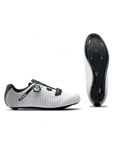 Zapatillas Carretera Northwave Core Plus Blanco/Negro