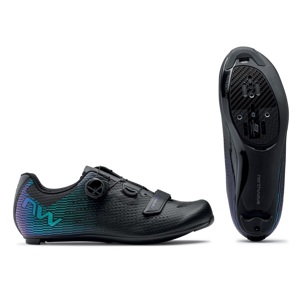Zapatillas Carretera Northwave Storm Carbon 2 Negro Iridescent | Zapatillas Carretera