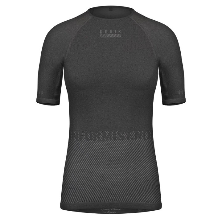 Camiseta Interior Manga Corta Mujer Gobik Limber Skin Basalt