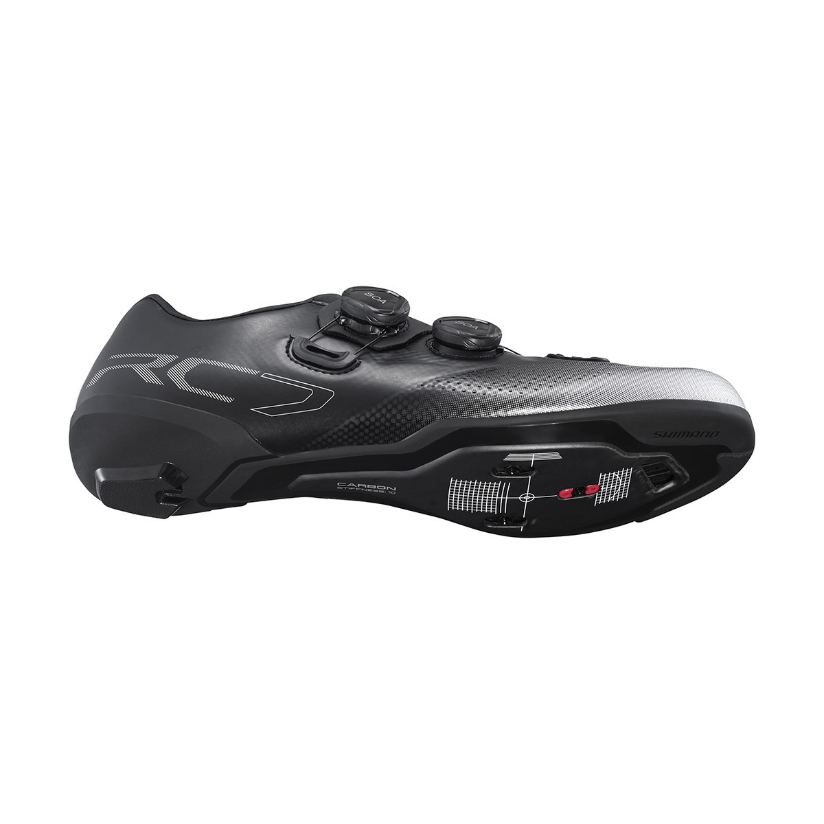 Chaussures de route Shimano RC7 Noir | Chaussures de route