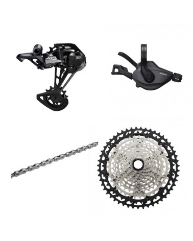 Grupo Shimano XT M8100 1x12 Upgrade sin Bielas